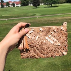 Gold Clutch